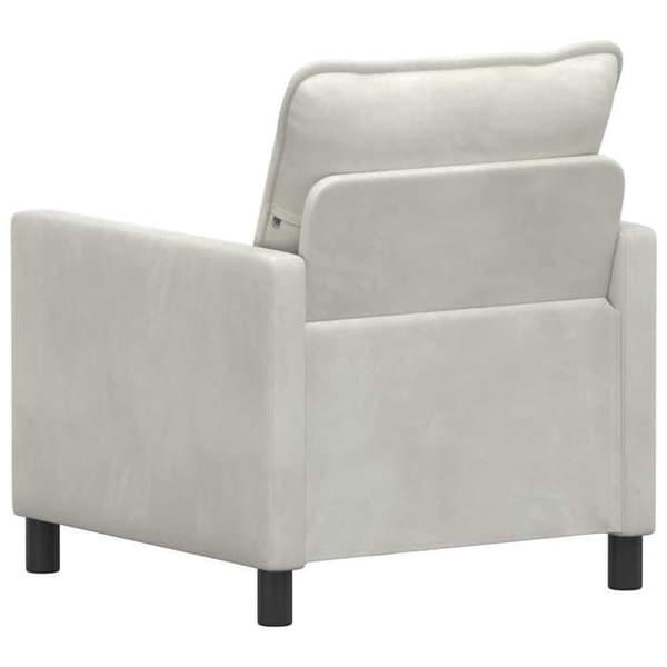 Maison Exclusive - Creme Velour Sofa
