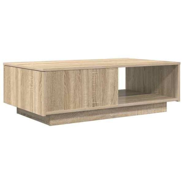 Maison Exclusive - Sofabord Egetræ Sonoma 95 x 55 x 31 cm Ingeniørtræ