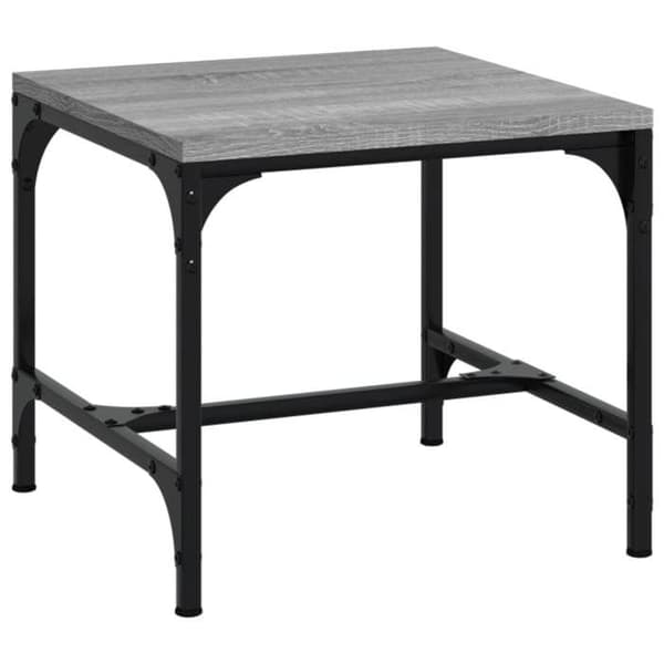 Maison Exclusive - Sidobord 2st Sonoma grå 40x40x35 cm Ingenjörsträ