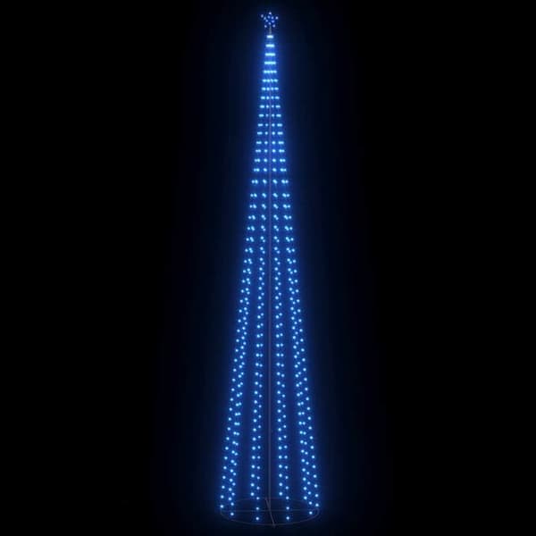 Julgran - EXKLUSIVT HUS - Kon - 752 LED - Blå - 160x500 cm Blå