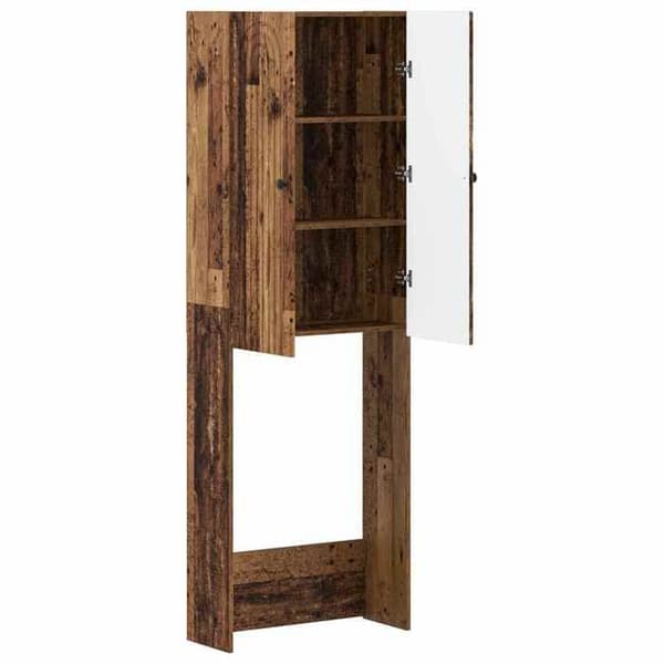 Maison Exclusive - Toilettskabe ALKMAAR Gamle træ 66 x 25,5 x 190 cm