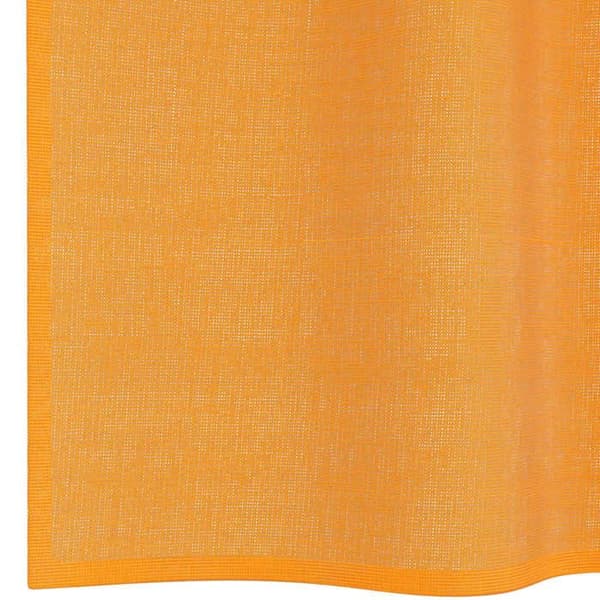 Verho - MAISON EXCLUSIVE - 2 kappaletta - Oranssi - 140 x 225 cm - Polyesteri Apelsin