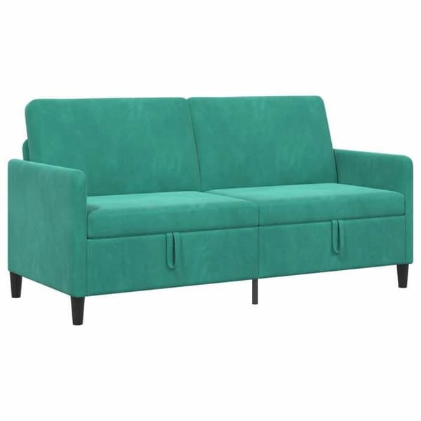 Maison Exclusive - Sofa med opbevaring Turkis 172 x 78 x 87 cm Polyester