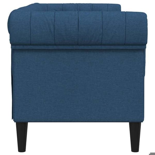 Maison Exclusive - Chesterfield 2-personers sofa blå stof