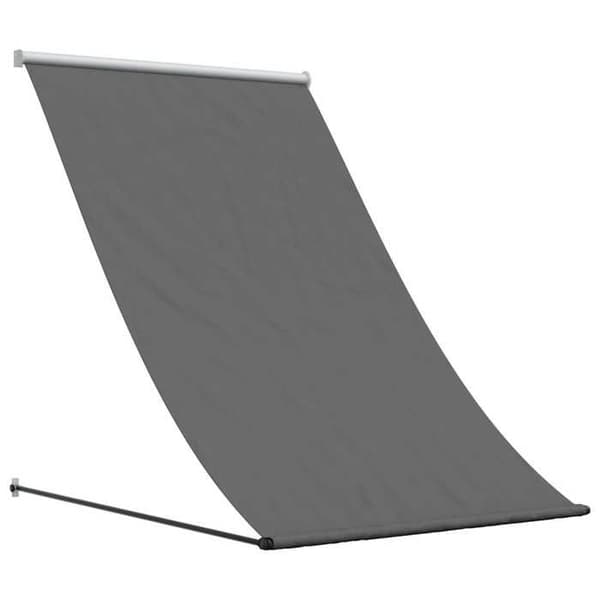 Maison Exclusive - Fällbart tak i antracit 150x150 m tyg och stål