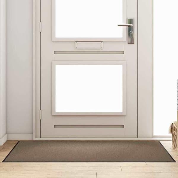 Maison Exclusive - Beige ja Musta Sisäänkäyntimatto 90 x 150 cm 100% Polyamidia