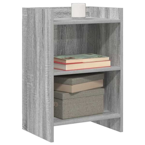 Maison Exclusive - Natborde 2 stk Sonoma grå 40 x 30 x 60 cm
