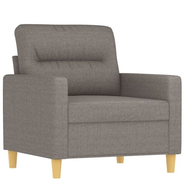 Maison Exclusive - Sæt af 3 sofaer med puder Taupe Stof