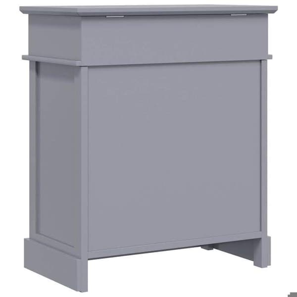 Maison Exclusive - Skåp för skor Grå 50 x 28 x 58 cm Paulownia trä grå