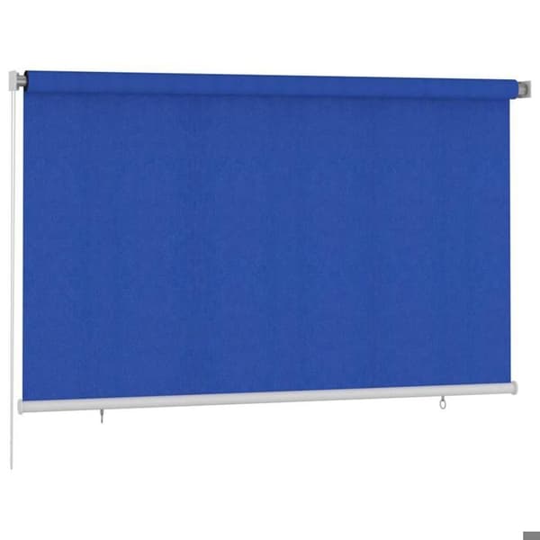 Udendørs rullebutik - EKSKLUSIV HUS - 245 x 140 cm - Blå - PEHD - Solblokering, luftcirkulation Blå