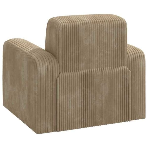 Maison Exclusive - Taupe samettinen nojatuoli