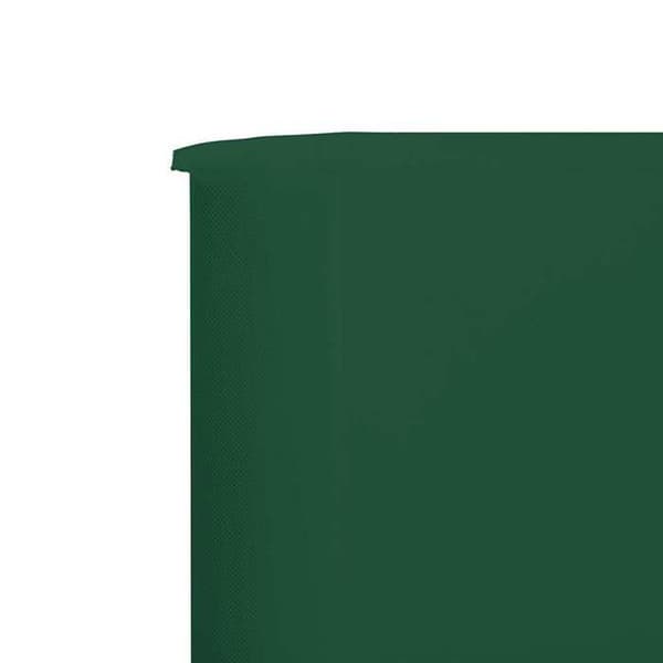 Maison Exclusive - Skärm 6 paneler Tyg 800 x 80 cm Grön