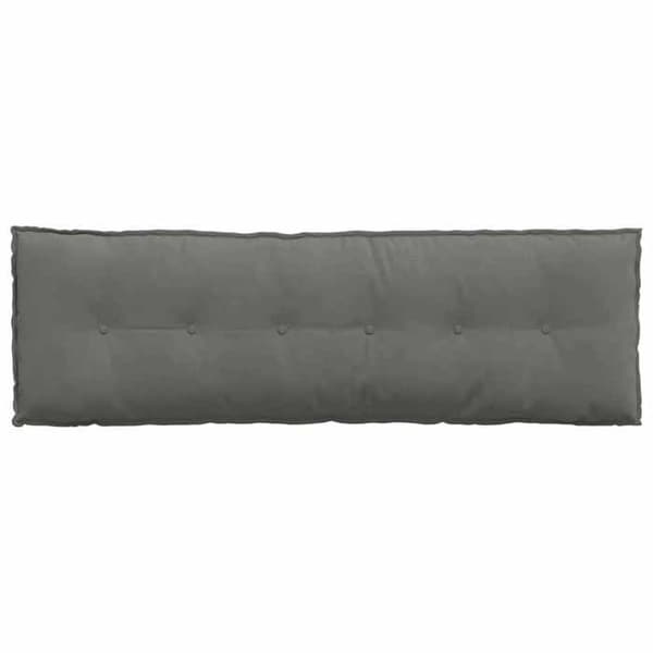 Maison Exclusive - Mørkegrå rygpude 160 x 50 cm Mikrofiberstof