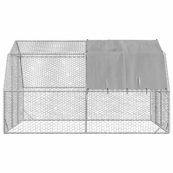 Maison Exclusive - Kanala katolla 2,5x4x2,25 m galvanoitua terästä
