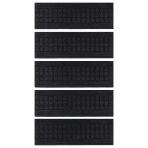 Maison Exclusive - Trappsteg 5 st 25x75 cm gummi