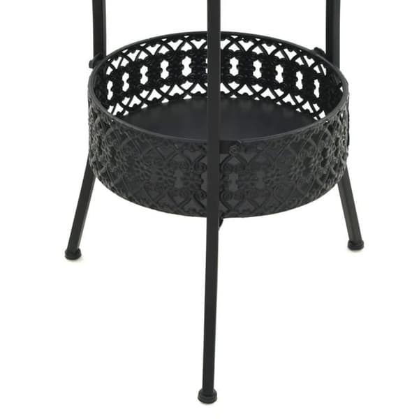 Maison Exclusive - Bistrobord Sort 40x70 cm Metal