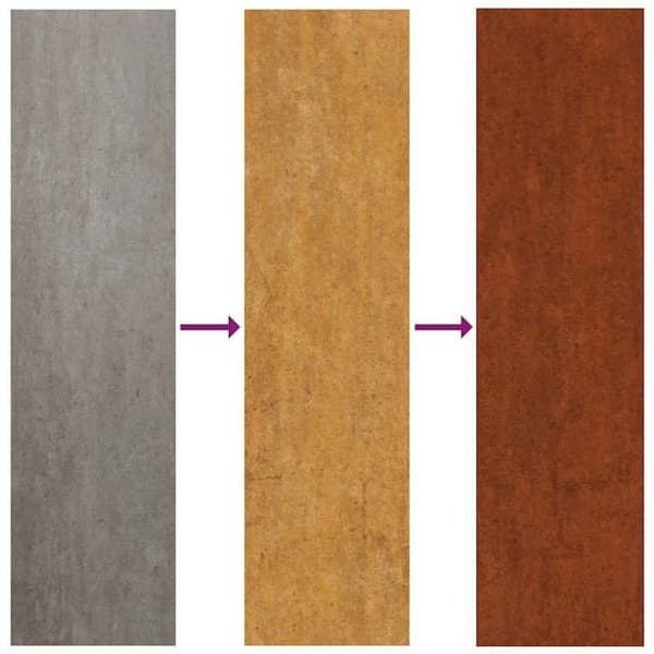Maison Exclusive - Seinätuote puutarhaan 55x55 cm corten-teräksestä, bambu-design