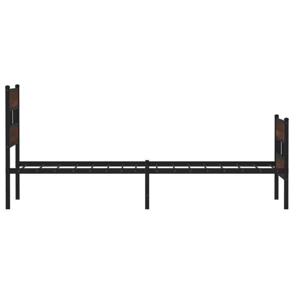 Sengestel - EKSKLUSIV HUS - 90 x 200 cm - Stål - Lamelseng - Opbevaring under seng