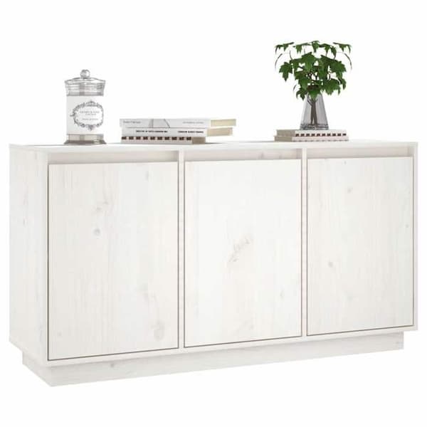 Maison Exclusive - Buffé Vit 111x34x60 cm Massivt furu
