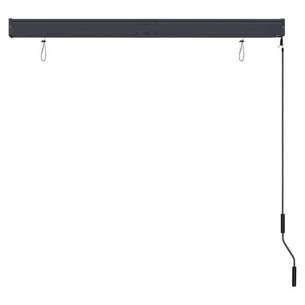 Maison Exclusive - Ulkokäyttöön tarkoitettu rullakauppa 140 x 250 cm Kermansävy Grädde