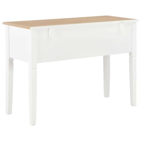 Maison Exclusive - Kontor Vit 109,5 x 45 x 77,5 cm Trä Vit