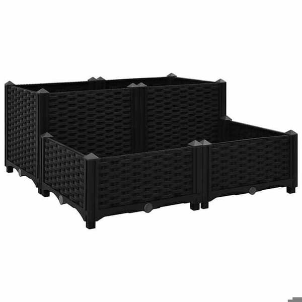Maison Exclusive - Hög säng 80x80x38 cm Polypropylen