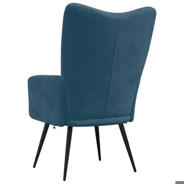 Maison Exclusive - Blå Velour Relax stol