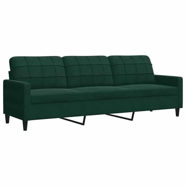 Maison Exclusive - Sæt af 3 sofaer med puder og velourpuder