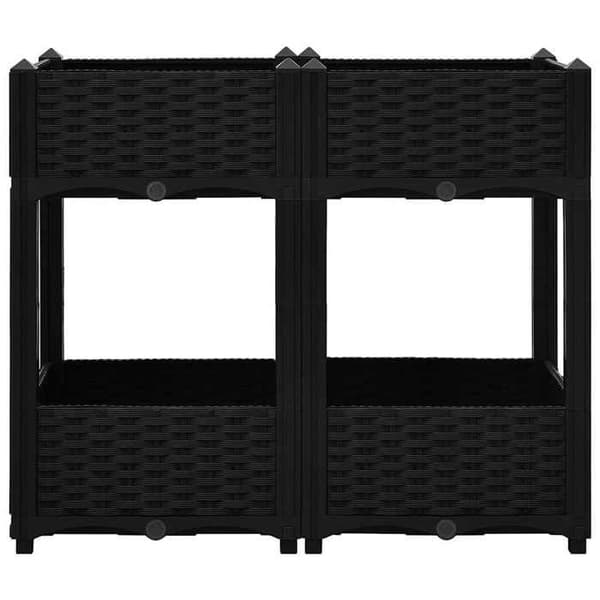 Maison Exclusive - Hög säng 80x40x71 cm Polypropylen