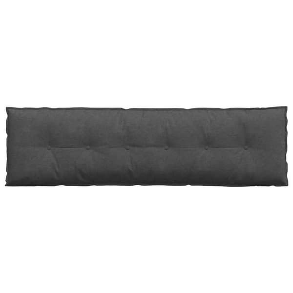Maison Exclusive - Mørkegrå rygpude 180 x 50 x 19 cm Mörkgrå