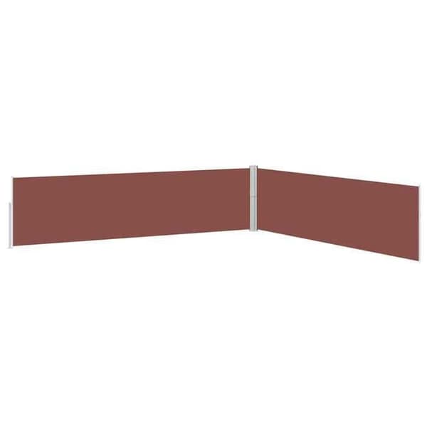 Maison Exclusive - Retractable sidotak för uteplats 170x1200 cm Brun