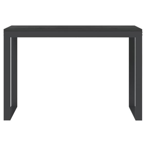 Maison Exclusive - Sort computerbord 110x60x73 cm Ingeniørtræ Svart
