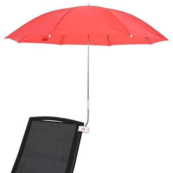 Maison Exclusive - Paraply med klemme Ø 105 x 86 cm polyester 170T 2 stk.