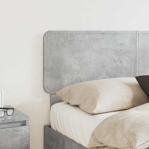 Maison Exclusive - Grå beton Hovedgærde i ingeniørtræ