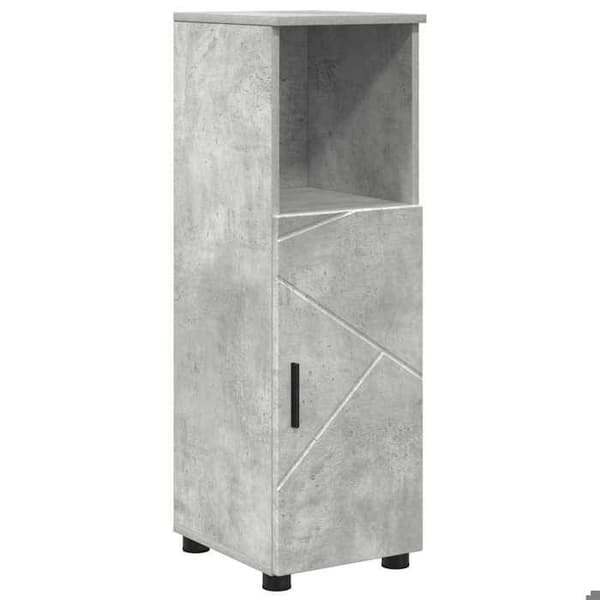 Maison Exclusive - Badeværelsesskab Grå beton 30 x 35 x 95 cm Betonggrå