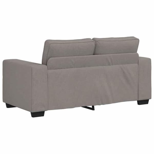Maison Exclusive - 2-delars soffgrupp med kuddar i taupe tyg Mol