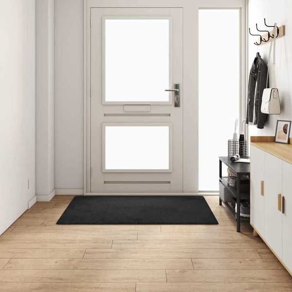 Maison Exclusive - Musta käytävämatto 100 x 150 cm