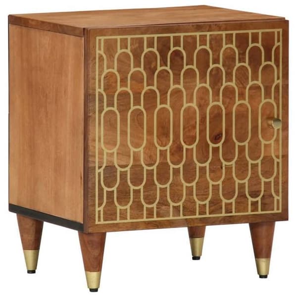 Maison Exclusive - Natbord 40x33x46 cm Solid mango træ