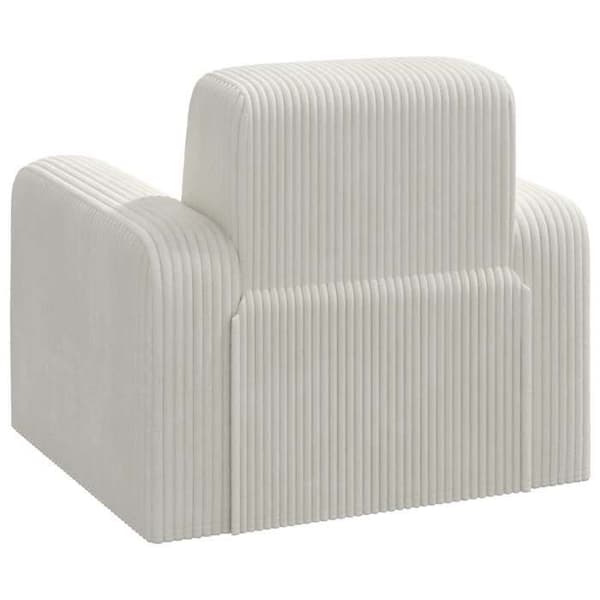 Maison Exclusive - Samettinen vaaleanbeige nojatuoli