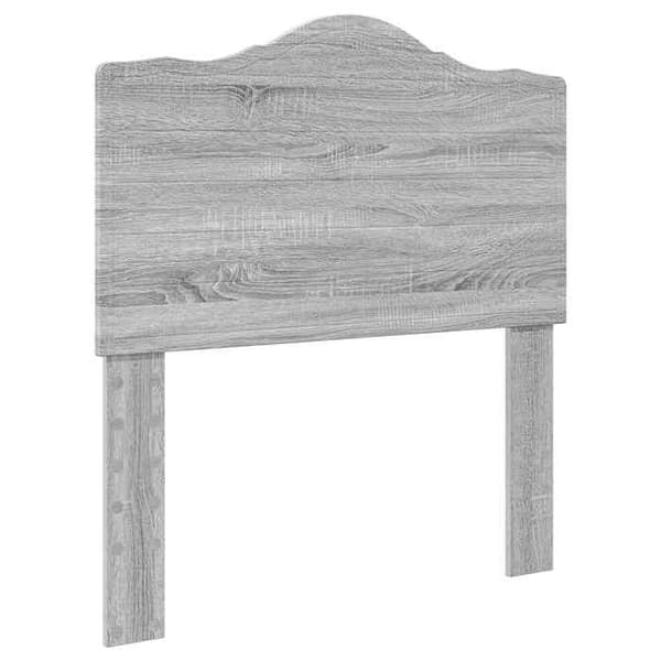 Maison Exclusive - Sängram Grå Sonoma 100 x 200 cm Ingenjörsträ