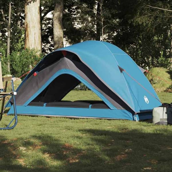 Maison Exclusive - Campingtelt til 1 person blå vandtæt