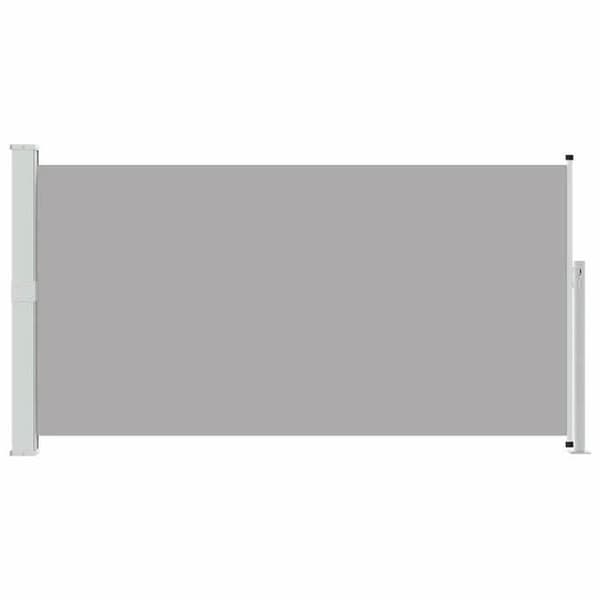 Maison Exclusive - Retractable sidotak för patio 160 x 300 cm Grå