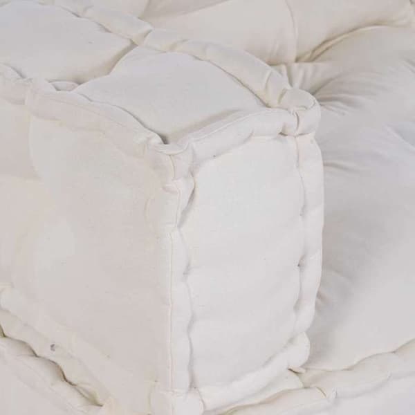 Tyynynpala - MAISON EXCLUSIVE - 3 kpl - Kermainen - 120 x 80 x 34 cm - Vaahdotäyte Grädde