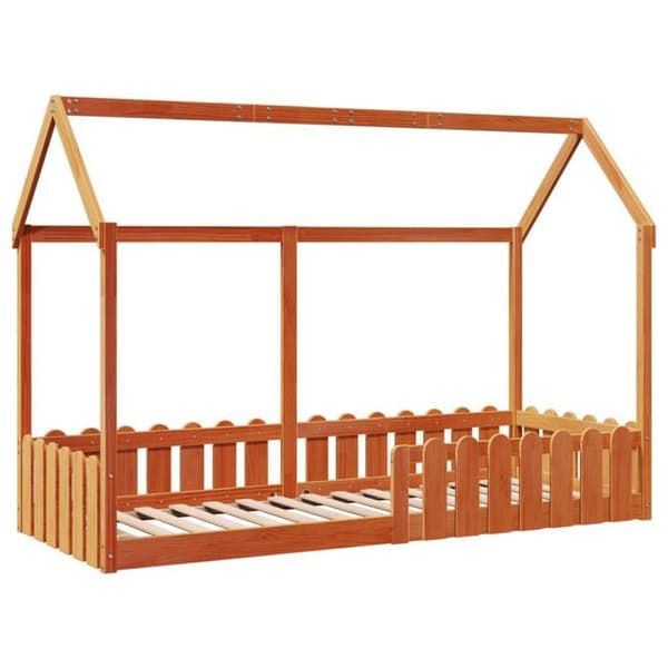 Maison Exclusive - Børneseng i husform uden madras 80x200 cm