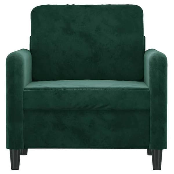Maison Exclusive - Mørkegrøn Stol 60 cm Velour