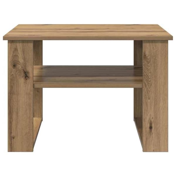 Bord - EKSKLUSIV HUS - 64x54x44 cm - Ingeniørtræ - Rektangulær - Indbyggede hylder