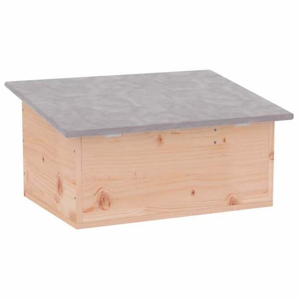Maison Exclusive - Hytte til pindsvin 45 x 33 x 22 cm Træ