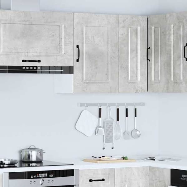 Maison Exclusive - Kalmar grå betong väggskåp i ingenjörsträ