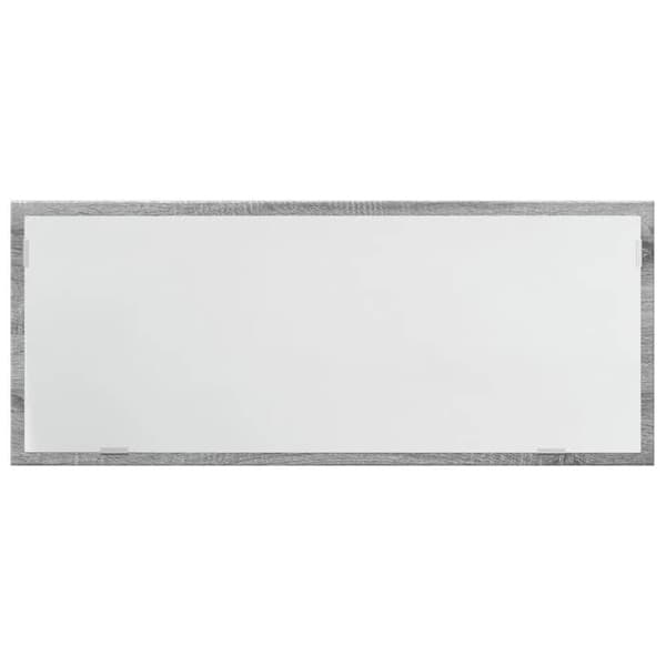 Maison Exclusive - LED-peili kylpyhuoneeseen sonoma harmaa puu