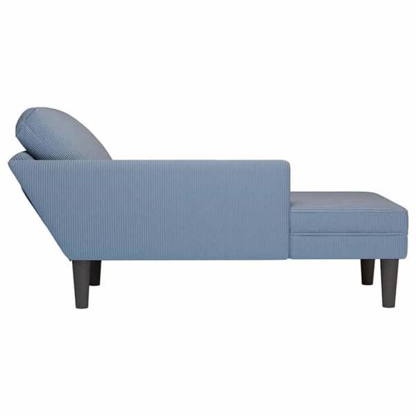 Maison Exclusive - Sengekrog med blå pude i fløjl
